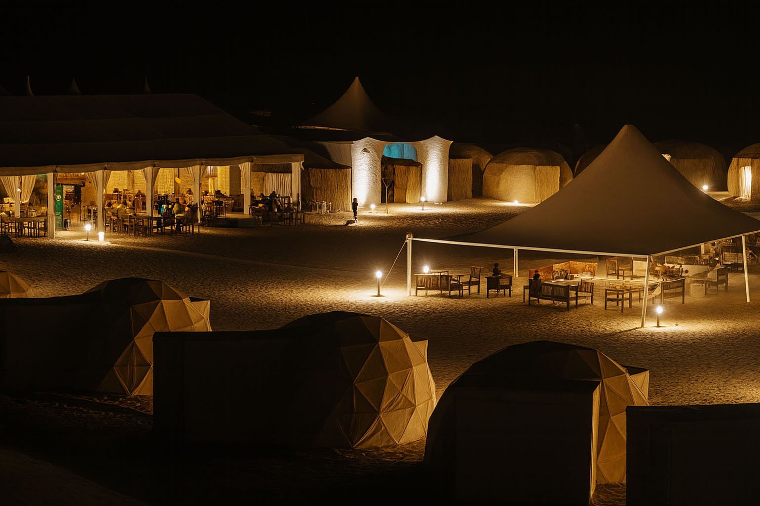 Overnight-desert-camping-with-BBQ