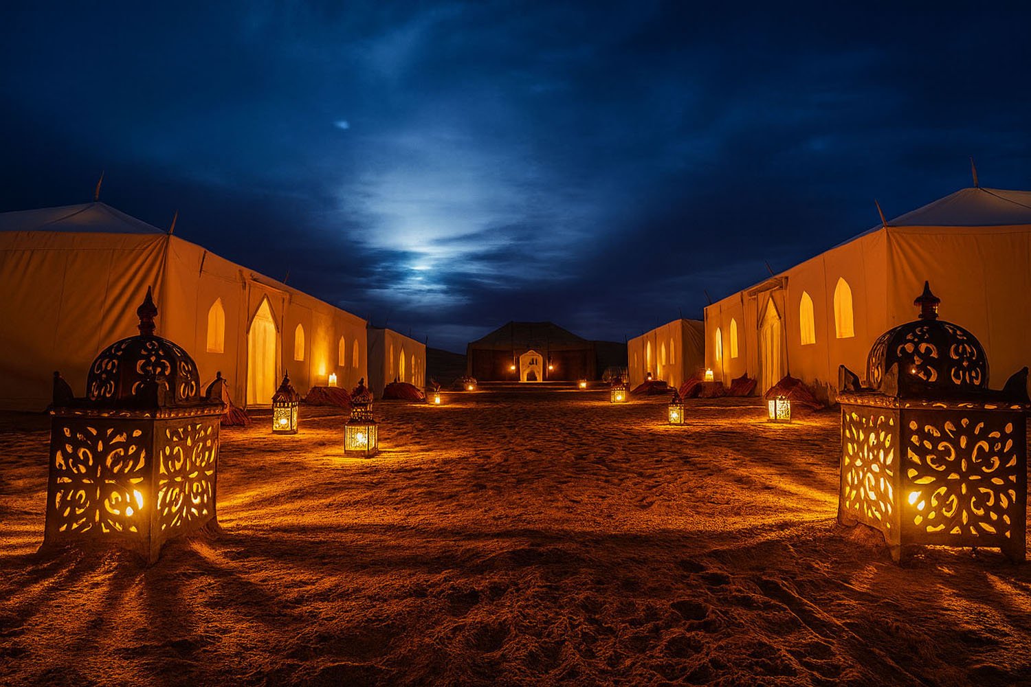 Overnight-desert-camping